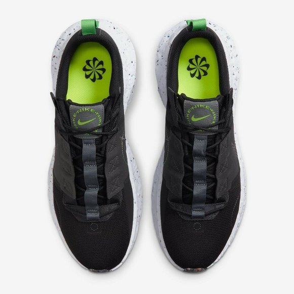 Nike Men\'s Crater Impact Shoes Sizes 11-14 Black Iron Gray White Green DB2477 main image 5